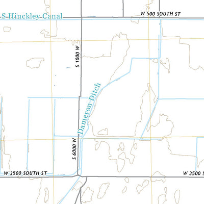 United States Geological Survey Hinckley, UT (2020, 24000-Scale) digital map