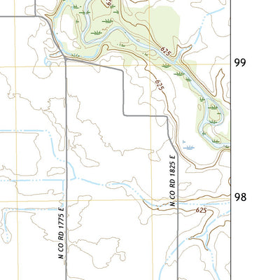 United States Geological Survey Hindsboro, IL (2021, 24000-Scale) digital map