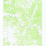 United States Geological Survey Hindsville, AR (1958, 24000-Scale) digital map