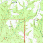 United States Geological Survey Hindsville, AR (1958, 24000-Scale) digital map