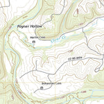 United States Geological Survey Hindsville, AR (2020, 24000-Scale) digital map