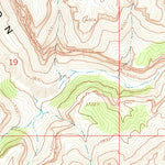 United States Geological Survey Hindu Canyon, AZ (1967, 24000-Scale) digital map