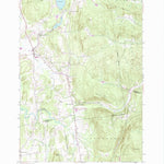 United States Geological Survey Hinesburg, VT (1948, 24000-Scale) digital map