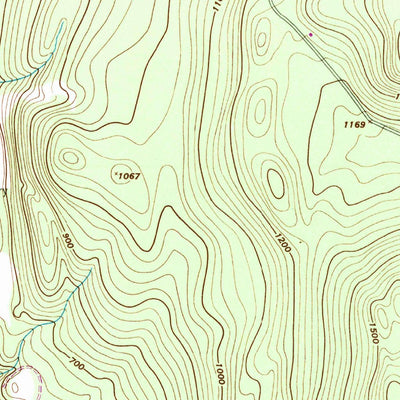 United States Geological Survey Hinesburg, VT (1948, 24000-Scale) digital map