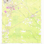 United States Geological Survey Hinesville, GA (1958, 24000-Scale) digital map