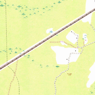 United States Geological Survey Hinesville, GA (1958, 24000-Scale) digital map