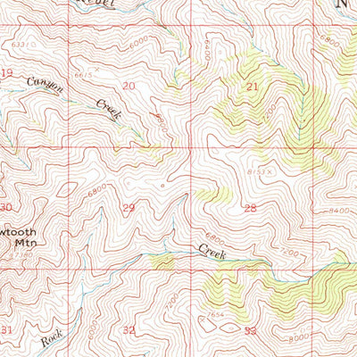 United States Geological Survey Hinkey Summit, NV (1959, 62500-Scale) digital map