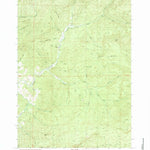 United States Geological Survey Hinkle Creek, OR (1987, 24000-Scale) digital map