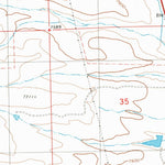 United States Geological Survey Hinman Reservoir, CO (1980, 24000-Scale) digital map