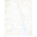 United States Geological Survey Hinman Reservoir, CO (2022, 24000-Scale) digital map