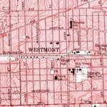 United States Geological Survey Hinsdale, IL (1997, 24000-Scale) digital map