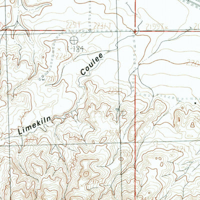 United States Geological Survey Hinsdale, MT (1984, 24000-Scale) digital map