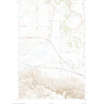 United States Geological Survey Hinsdale NW, MT (2020, 24000-Scale) digital map
