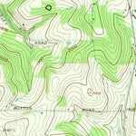 United States Geological Survey Hinsdale, NY (1971, 24000-Scale) digital map