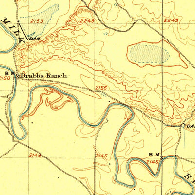 United States Geological Survey Hinsdale Special, MT (1906, 62500-Scale) digital map