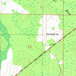 United States Geological Survey Hinsons Crossroads, FL (1982, 24000-Scale) digital map