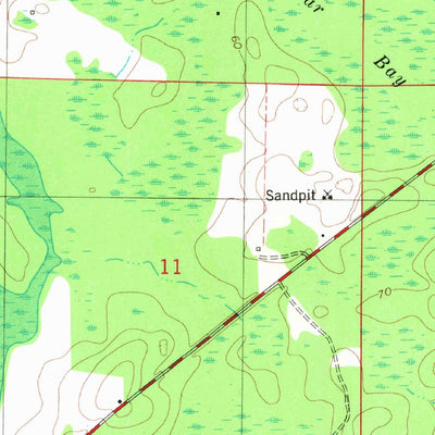 United States Geological Survey Hinsons Crossroads, FL (1982, 24000-Scale) digital map