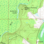 United States Geological Survey Hinsons Crossroads, FL (1982, 24000-Scale) digital map