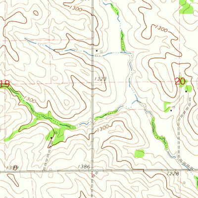 United States Geological Survey Hinton, IA (1964, 24000-Scale) digital map