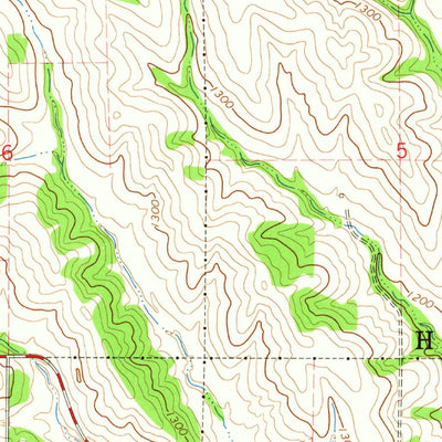 United States Geological Survey Hinton, IA (1964, 24000-Scale) digital map