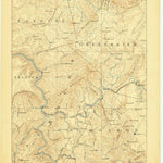 United States Geological Survey Hinton, WV (1892, 125000-Scale) digital map