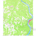 United States Geological Survey Hinton, WV (1968, 24000-Scale) digital map