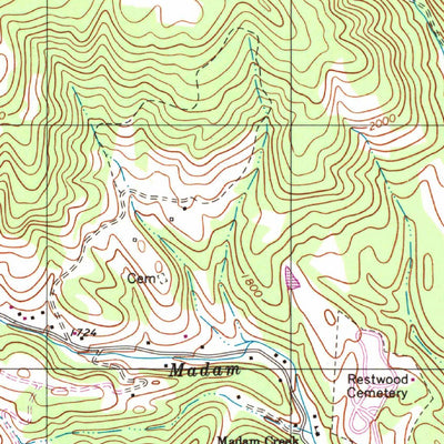 United States Geological Survey Hinton, WV (1998, 24000-Scale) digital map