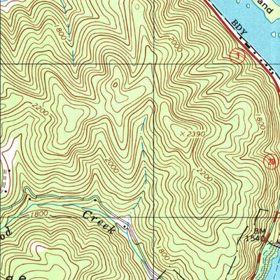 United States Geological Survey Hinton, WV (1998, 24000-Scale) digital map