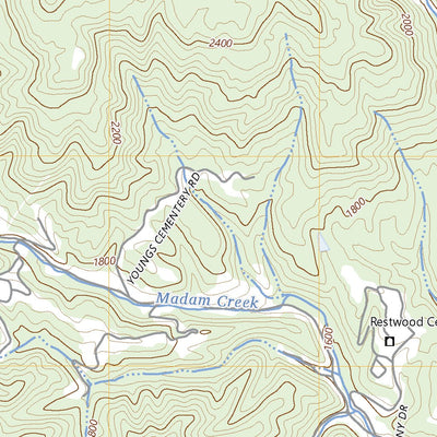 United States Geological Survey Hinton, WV (2023, 24000-Scale) digital map