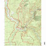United States Geological Survey Hiouchi, CA (1997, 24000-Scale) digital map