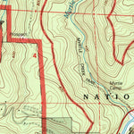 United States Geological Survey Hiouchi, CA (1997, 24000-Scale) digital map