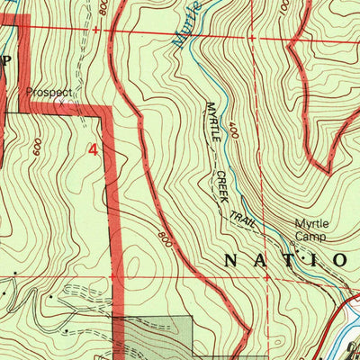 United States Geological Survey Hiouchi, CA (1997, 24000-Scale) digital map