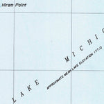 United States Geological Survey Hiram Point, MI (1983, 24000-Scale) digital map