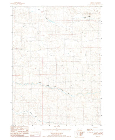 United States Geological Survey Hire NE, NE (1987, 24000-Scale) digital map