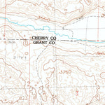 United States Geological Survey Hire SW, NE (1987, 24000-Scale) digital map