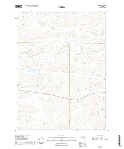 United States Geological Survey Hire SW, NE (2021, 24000-Scale) digital map