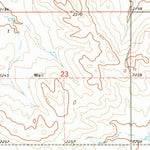United States Geological Survey Hirschville, ND (1973, 24000-Scale) digital map