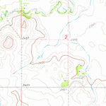 United States Geological Survey Hirschville SW, ND (1973, 24000-Scale) digital map