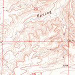 United States Geological Survey Hirsig Ranch, WY (1962, 24000-Scale) digital map