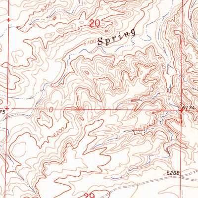 United States Geological Survey Hirsig Ranch, WY (1962, 24000-Scale) digital map