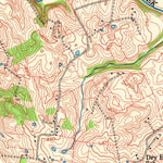 United States Geological Survey Hiseville, KY (1954, 24000-Scale) digital map