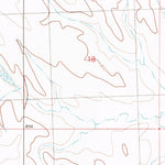 United States Geological Survey Hisle, SD (1981, 25000-Scale) digital map