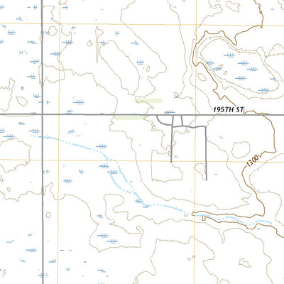United States Geological Survey Hitchcock SE, SD (2021, 24000-Scale) digital map