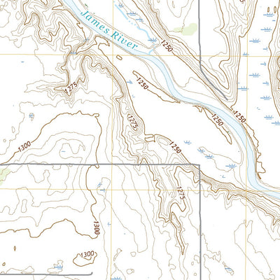 United States Geological Survey Hitchcock SE, SD (2021, 24000-Scale) digital map