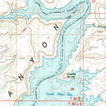 United States Geological Survey Hite Crossing, UT (1980, 100000-Scale) digital map