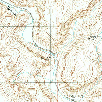United States Geological Survey Hite North, UT (1987, 24000-Scale) digital map