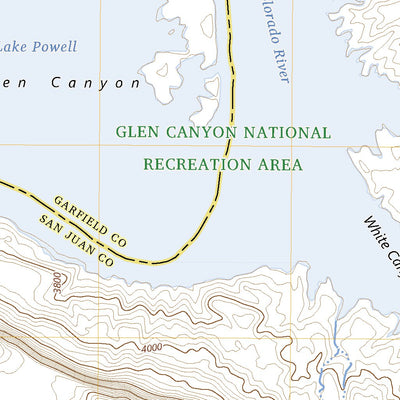 United States Geological Survey Hite South, UT (2023, 24000-Scale) digital map