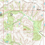 United States Geological Survey Hiteman, IA (1982, 24000-Scale) digital map