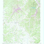 United States Geological Survey Hiwasse, AR-MO (1971, 24000-Scale) digital map