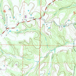 United States Geological Survey Hiwasse, AR-MO (1971, 24000-Scale) digital map